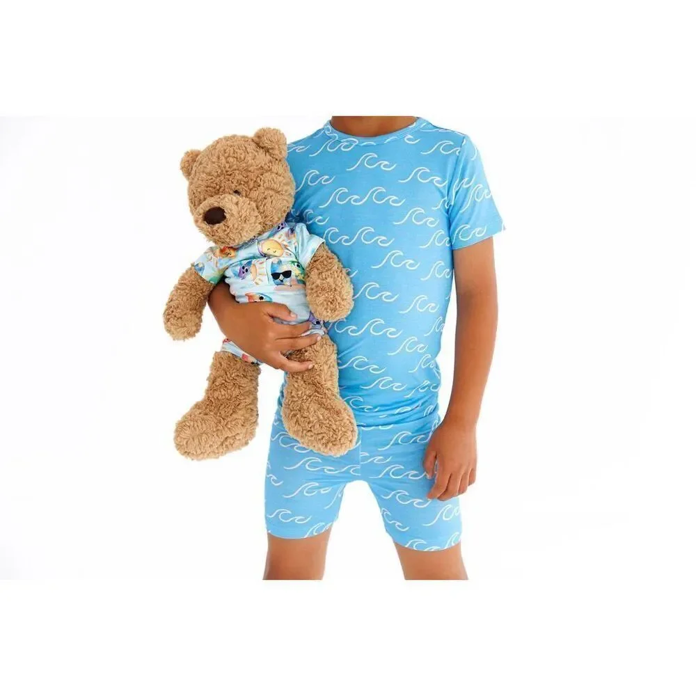 NWT Birdie Bean Bamboo Cove 2-Piece Short Pajama Set